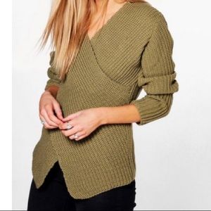 Boohoo Sweaters - Cross v neck sweater Boohoo Sweaters - Cross v neck sweater